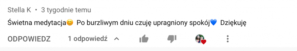 Opinia o kursie
