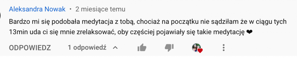Opinia o kursie