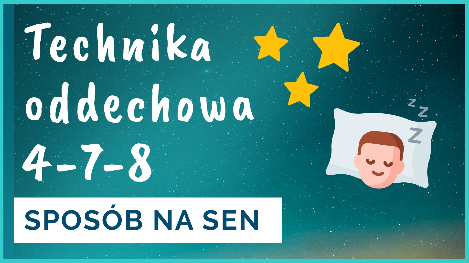 jak szybko zasnąć sposób na sen